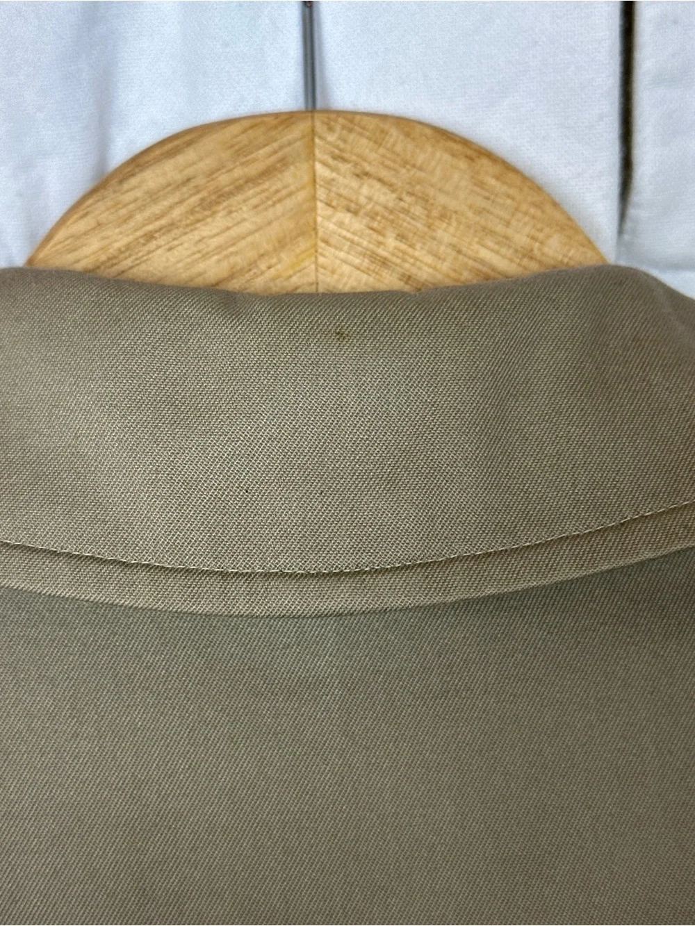 Vintage Burberry Trench Coat & Wool Lining Insert - Picture 11 of 12
